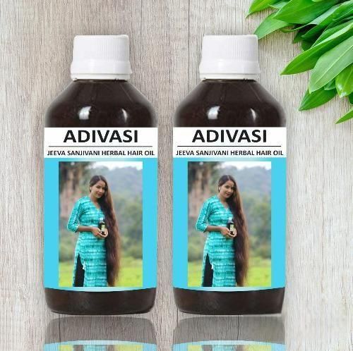 Adivasi Jeeva Sanjivani Herbal Hair Oil 125 ML (Pack of 2)